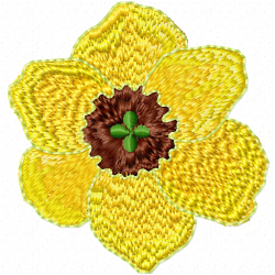 Flowers Embroidery Design 11